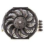 Univerzalen ventilator za hladilnik 10" + kit za montažo