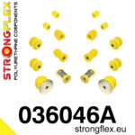 Strongflex Komplet puš zadnjega vzmetenja SPORT za BMW 3 E36