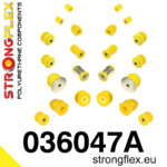 Strongflex Komplet puš sprednjega in zadnjega vzmetenja SPORT za BMW 3 E36