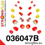 Strongflex Komplet puš sprednjega in zadnjega vzmetenja za BMW 3 E36