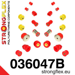 Strongflex Komplet puš sprednjega in zadnjega vzmetenja za BMW 3 E36