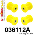 Strongflex Zadnja spodnja vlečna ročica puš komplet SPORT za BMW 5 E39 / BMW 5 E60