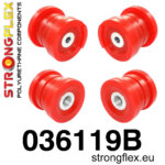 Strongflex Zadnja greda pritrdilne puše komplet za BMW 3 E46 / BMW X3 E83