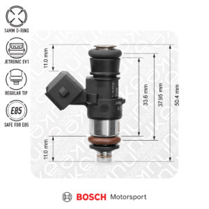 Nuke Performance Bosch injektor 1462cc, 38mm (EV14K)