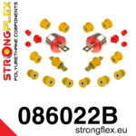 Strongflex Komplet puš zadnjega vzmetenja za HONDA CIVIC EG / HONDA CIVIC ED