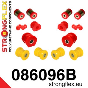 Strongflex Komplet puš sprednjega vzmetenja za HONDA CIVIC EJ