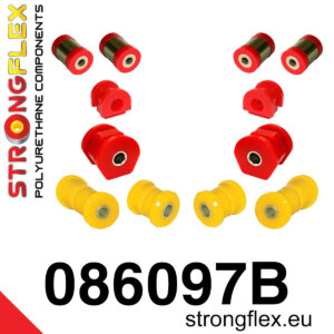 Strongflex Komplet puš sprednjega vzmetenja za HONDA CIVIC EJ / HONDA CR-V RD