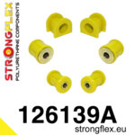 Strongflex Komplet puš sprednjega vzmetenja SPORT za MITSUBISHI Lancer Evolution