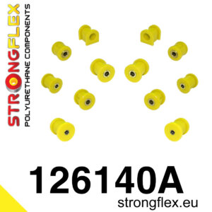 Strongflex Komplet puš zadnjega vzmetenja SPORT za MITSUBISHI Lancer Evolution