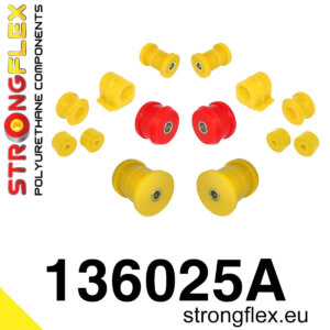Strongflex Komplet sprednjega vzmetenja in zadnje grede SPORT za OPEL Astra F / OPEL VECTRA A