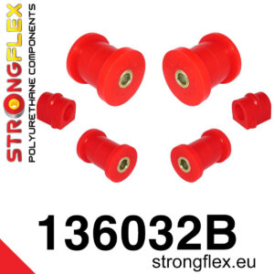 Strongflex Komplet puš sprednjega vzmetenja za OPEL Astra G / OPEL ZAFIRA A