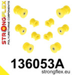 Strongflex Komplet puš sprednjega vzmetenja in zadnje grede SPORT za OPEL Corsa B / OPEL TIGRA A