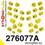Strongflex Komplet puš sprednjega in zadnjega vzmetenja SPORT za SAAB 9-2X / SUBARU FORESTER SF