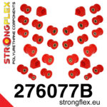Strongflex Komplet puš sprednjega in zadnjega vzmetenja za SAAB 9-2X / SUBARU FORESTER SF