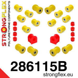 Strongflex Komplet puš zadnjega vzmetenja za NISSAN 200SX S15 / NISSAN Skyline R33