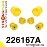 Strongflex Komplet puš sprednjega vzmetenja SPORT za AUDI A3 8P / SEAT LEON 1P