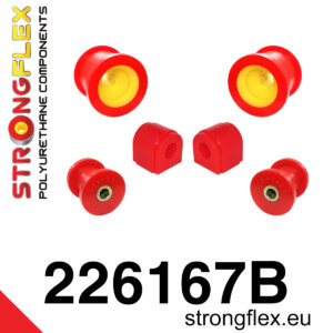Strongflex Komplet puš sprednjega vzmetenja za AUDI A3 8P / SEAT LEON 1P