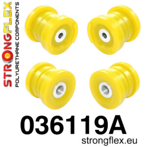 Strongflex Komplet puš nosilca zadnje grede SPORT za BMW 3 E46 / BMW X3 E83