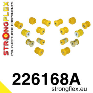 Strongflex Komplet puš zadnjega vzmetenja SPORT za AUDI A3 8P / AUDI A1 8X