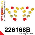 Strongflex Komplet puš zadnjega vzmetenja za AUDI A3 8P / AUDI A1 8X