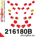 Strongflex Komplet puš sprednjega in zadnjega vzmetenja za TOYOTA SOARER / TOYOTA SUPRA
