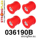 Strongflex Komplet puš zadnje grede E39 Sedan za BMW 5 E39
