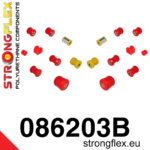 Strongflex Komplet puš zadnjega vzmetenja za HONDA Prelude