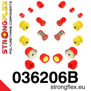 Strongflex Komplet puš sprednjega in zadnjega vzmetenja za BMW 3 E46 / BMW Z4 E85