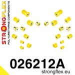 Strongflex Komplet puš zadnjega vzmetenja SPORT za AUDI A6 C6
