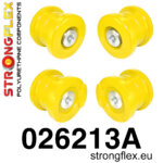 Strongflex Komplet puš sprednjega podokvira SPORT za AUDI A6 C6