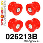 Strongflex Komplet puš sprednjega podokvira za AUDI A6 C6