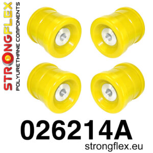 Strongflex Komplet puš zadnjega podokvira SPORT za AUDI A6 C6 / AUDI A4 B6