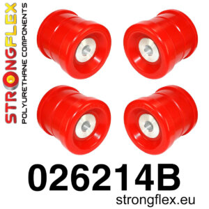 Strongflex Komplet puš zadnjega podokvira za AUDI A6 C6 / AUDI A4 B6