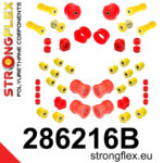 Strongflex Kompletni vzmetenje puša komplet R32 AWD za NISSAN Skyline R32 / NISSAN CEFIRO A31