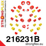 Strongflex Kompletni poliuretanski komplet puš vzmetenja za TOYOTA Altezza XE10 / LEXUS IS