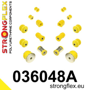 Strongflex Komplet puš zadnjega vzmetenja SPORT za BMW 3 E46 / BMW Z4 E85