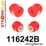 Strongflex Komplet puš zadnjega podokvira za MERCEDES-BENZ E-CLASS 210