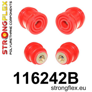 Strongflex Komplet puš zadnjega podokvira za MERCEDES-BENZ E-CLASS 210