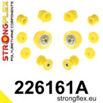Strongflex Komplet puš sprednjega vzmetenja SPORT za SEAT Arosa 6H / VOLKSWAGEN POLO 6N