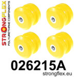 Strongflex Komplet puš zadnjega podokvira SPORT za AUDI 80 B4 / AUDI A4 B5