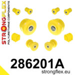 Strongflex Komplet puš sprednjega vzmetenja SPORT za NISSAN 370Z Z34 / INFINITI G G25