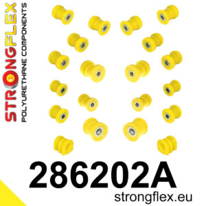 Strongflex Komplet puš zadnjega vzmetenja SPORT za NISSAN 370Z Z34 / INFINITI G G25