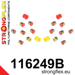 Strongflex Komplet puš zadnjega vzmetenja za MERCEDES-BENZ S-CLASS 140 / MERCEDES-BENZ CL C140