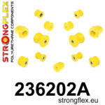 Strongflex Zadnje vzmetenje komplet puš SPORT za VOLVO 740 / VOLVO 940