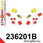 Strongflex Komplet puš sprednjega vzmetenja za VOLVO 740 / VOLVO 940