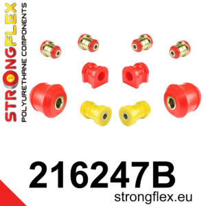 Strongflex Komplet puš sprednjega vzmetenja za LEXUS GS / LEXUS IS