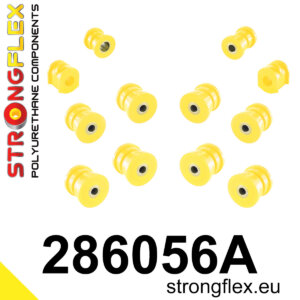 Strongflex Komplet puš zadnjega vzmetenja SPORT za NISSAN MICRA