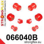 Strongflex Komplet puš sprednjega vzmetenja in zadnje grede za ALFA ROMEO MITO 955 / FIAT Punto 199