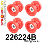 Strongflex Komplet puš sprednjega podokvira za AUDI A6 C5 / AUDI A4 B5