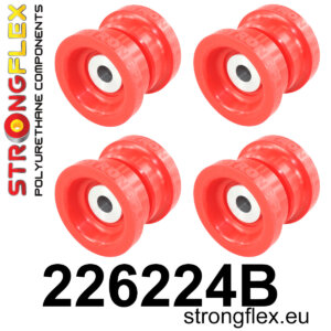 Strongflex Komplet puš sprednjega podokvira za AUDI A6 C5 / AUDI A4 B5